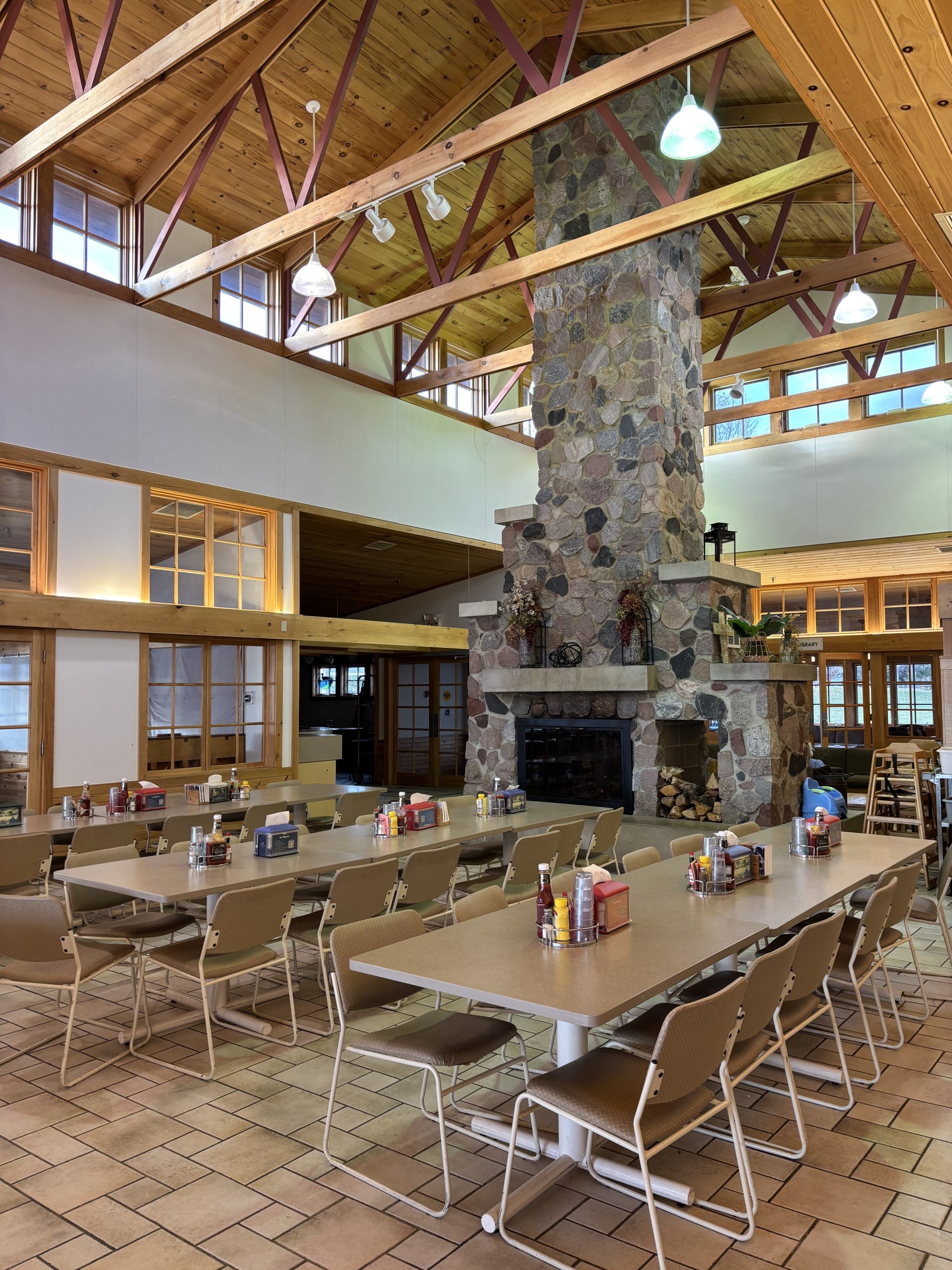 The Lodge dining room