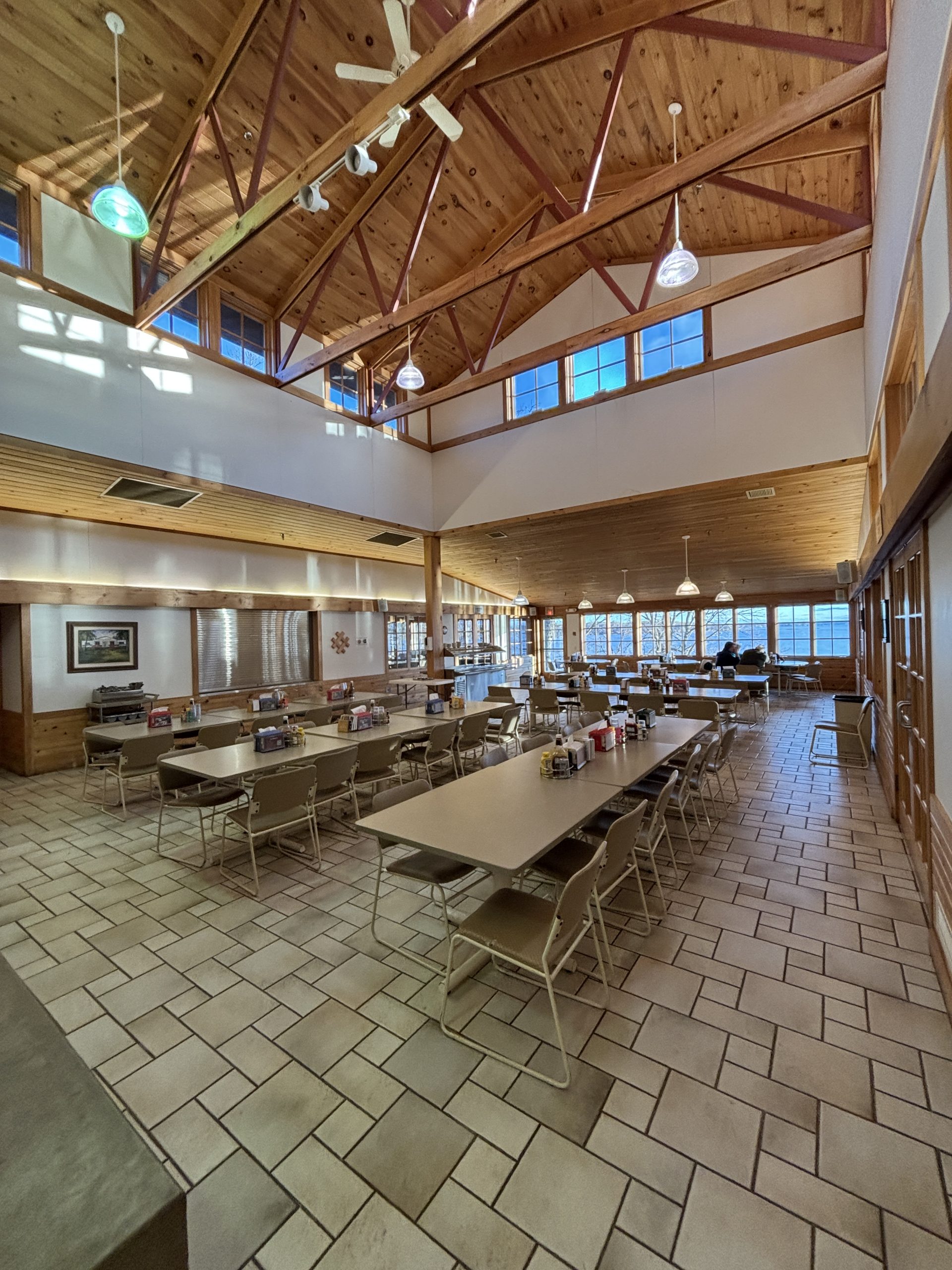 The Lodge dining room