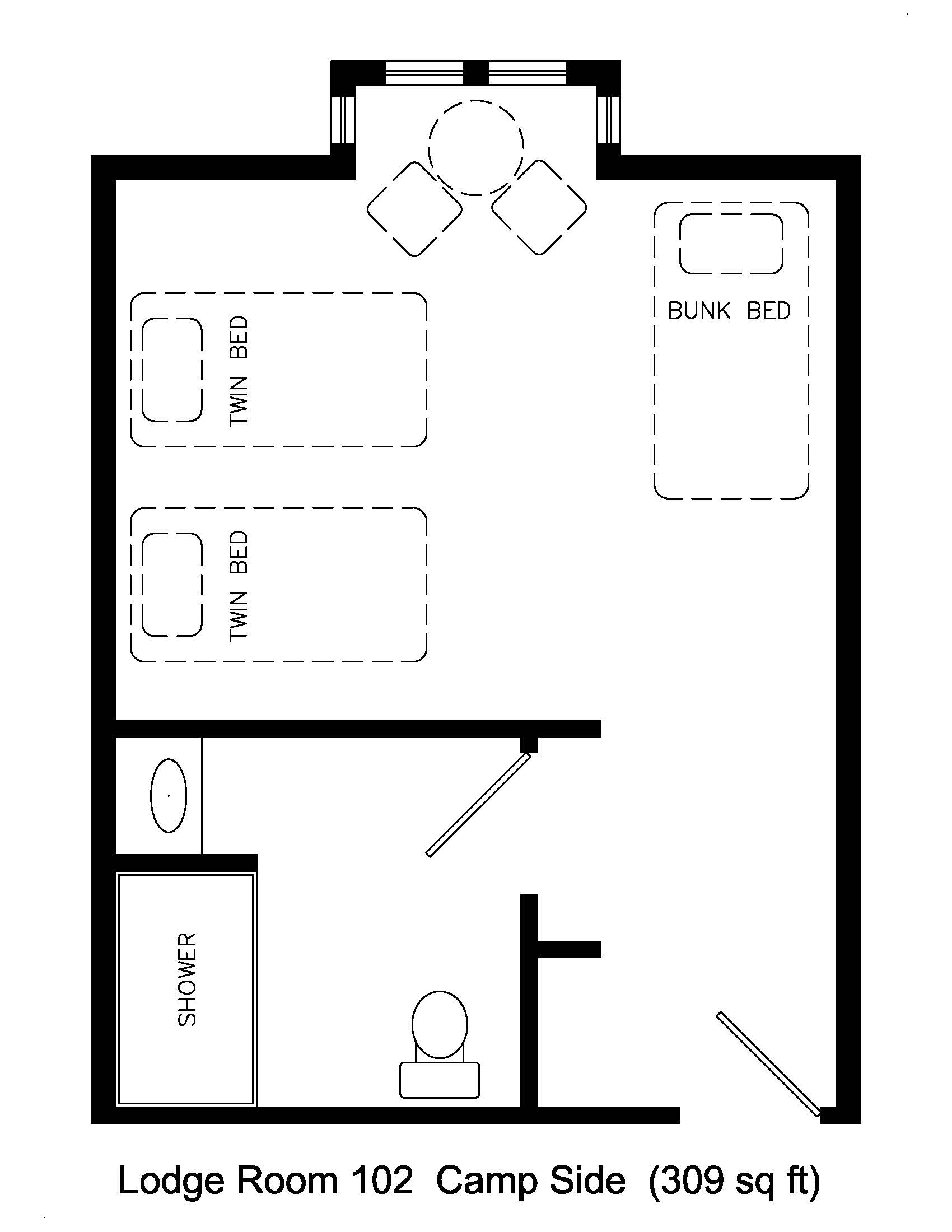 Room 102 – Layout