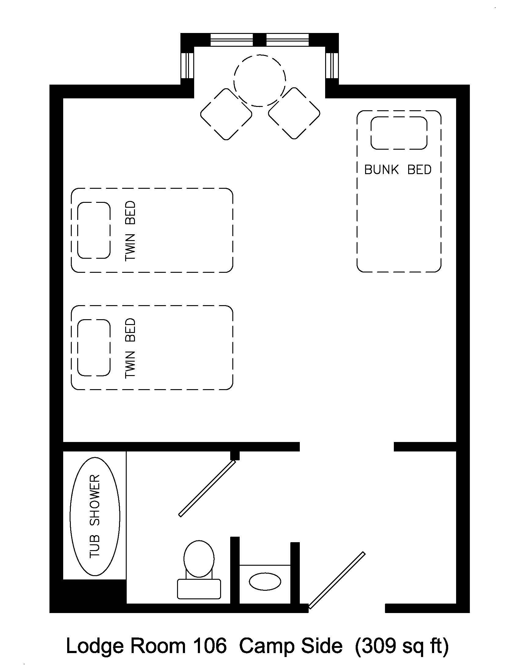 Room 106 – Layout