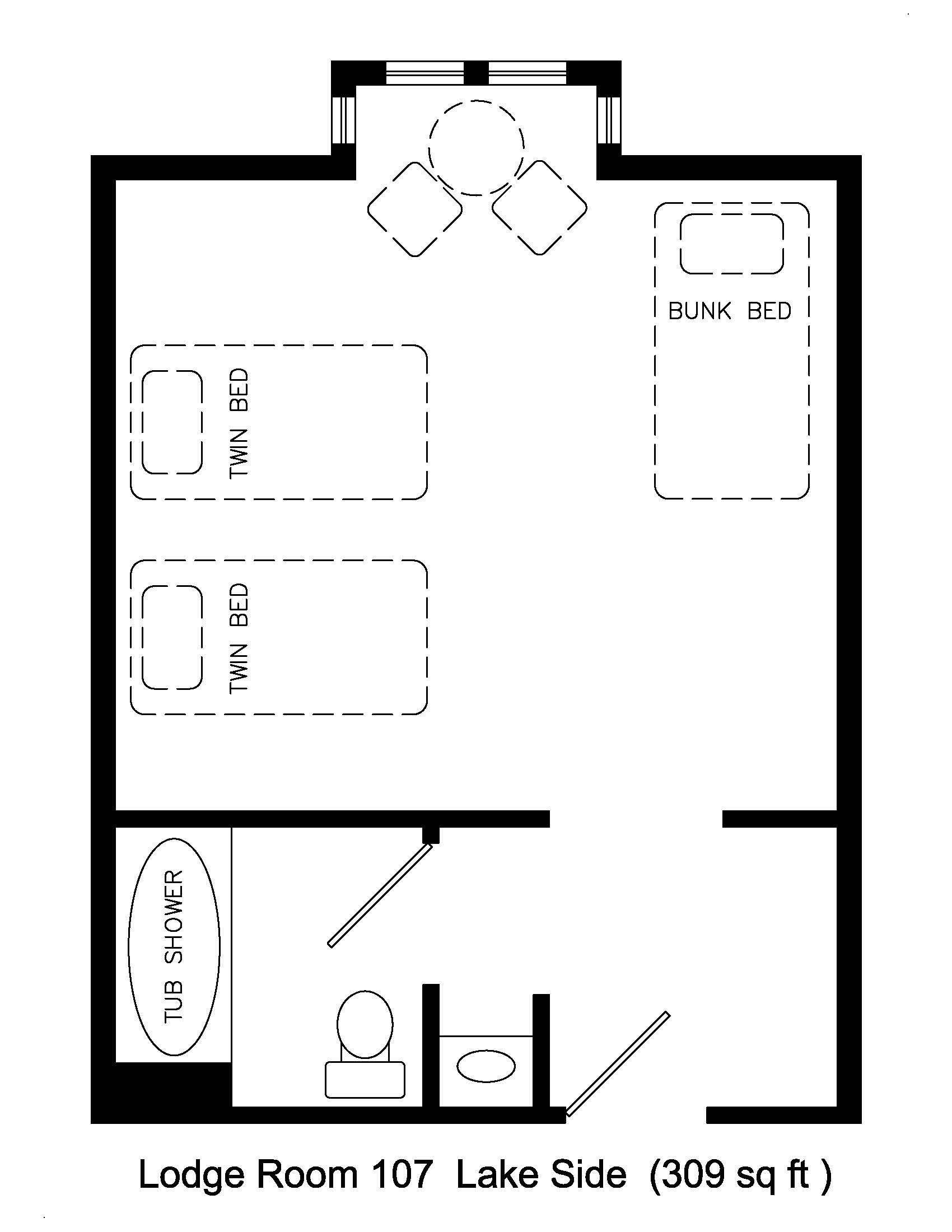 Room 107 – Layout