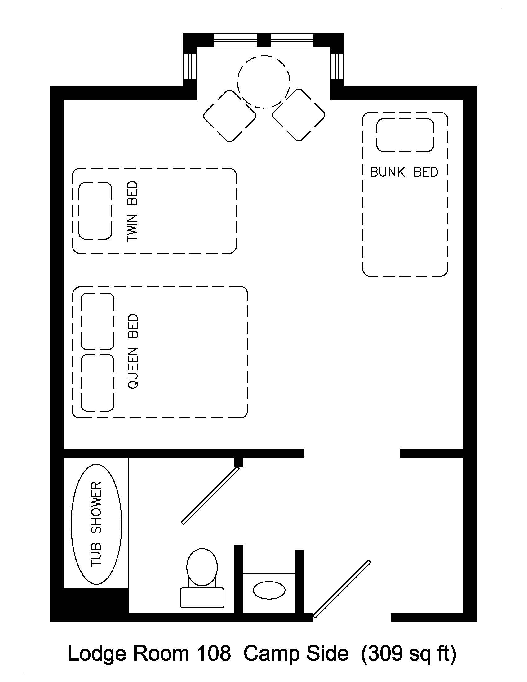 Room 108 – Layout