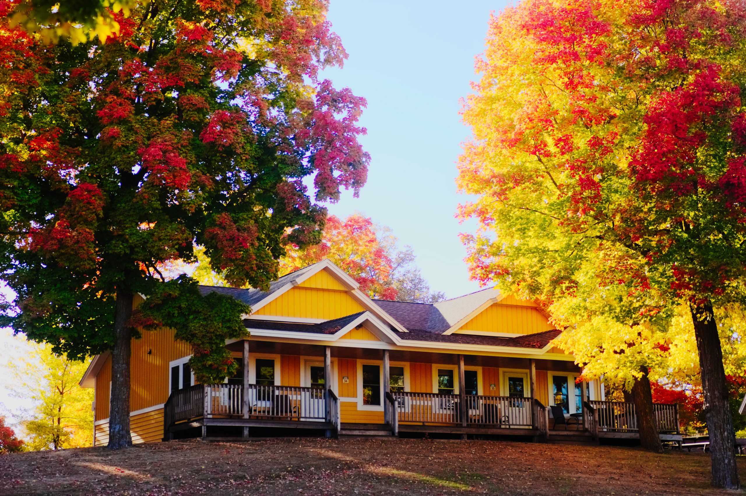 Mount Carmel in fall